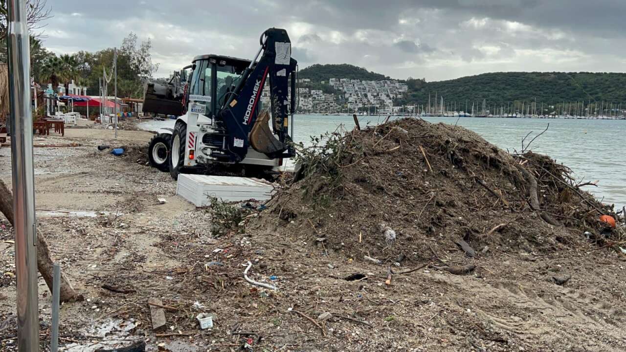 Bodrum’da Selin Tablosu Gün Ağarınca Ortaya Çıktı 3